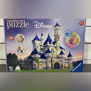 Ravensburger Disney Castle 3D Puzzle - Princess Themed - 216 Puzzle Pieces